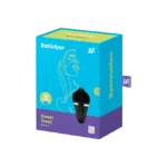 Satisfyer Sweet Treat Mini Κλειτοριδικός Δονητής 10.4cm Μαύρος