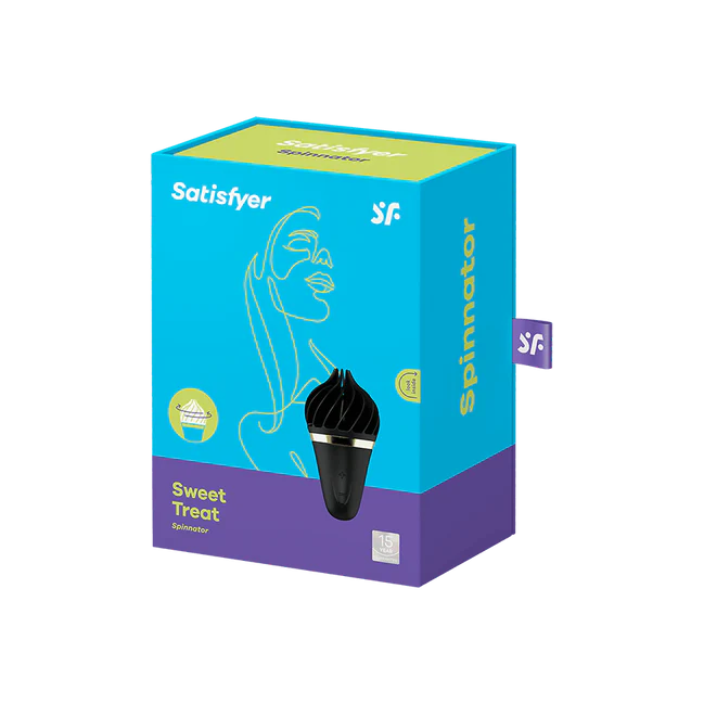 Satisfyer Sweet Treat Mini Κλειτοριδικός Δονητής 10.4cm Μαύρος Satisfyer Sweet Treat Mini Κλειτοριδικός Δονητής 10.4cm Μαύρος - Image 1