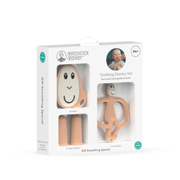 TEETHING STARTER SET – PEACH