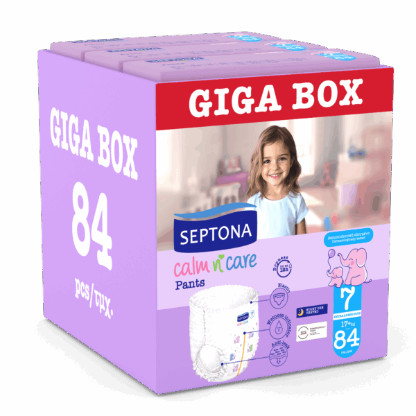 Septona Calm n’ Care Pants Giga Pack No7 (15+ kg) 84 τεμ.