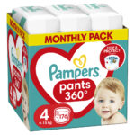 Πάνες Pampers Pants Monthly Pack Νο4 (9-15kg) 176τεμ - Συνδρομητικό πακέτο
