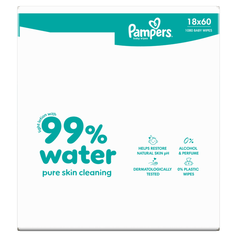 Pampers 99% Water μωρομάντηλα