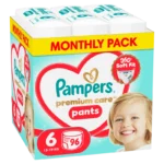 Pampers premium care pants no6 monthly pack 13-19kg 96 τμχ