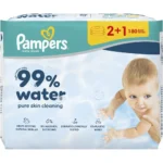 Pampers 99% Water Baby Wipes 180 Τεμάχια (3x60 Τεμάχια)