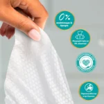 Pampers Aqua Soft Touch Baby Wipes 144 Τεμάχια (3x48 Τεμάχια) - Image 4