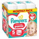 Πάνες Pampers Pants Monthly Pack Νο5 (12-17kg) 164τεμ