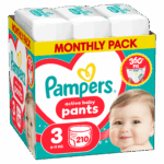 Πάνες Pampers Pants Monthly Pack No3 (6-11kg) 210 τεμ