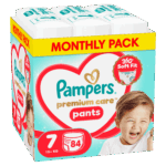 Pampers premium care Pants πανα βρακακι Monthly Pack no7 (17+kg) 84 τμχ