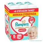 Pampers Premium Care Pants πανα βρακακι Monthly Pack No5 11-17kg 108 τμχ
