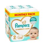 Πάνες Pampers Premium Care Monthly Pack Νο2 (4-8kg) 246τεμ
