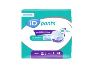 iD Sensitive Pants Maxi Large 100-145 cm– Εσώρουχα Ακράτειας Pull-up (10 τεμ.)