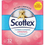 Scottex Original premium χαρτι υγειας 2φυλλο - 32 ρολλα
