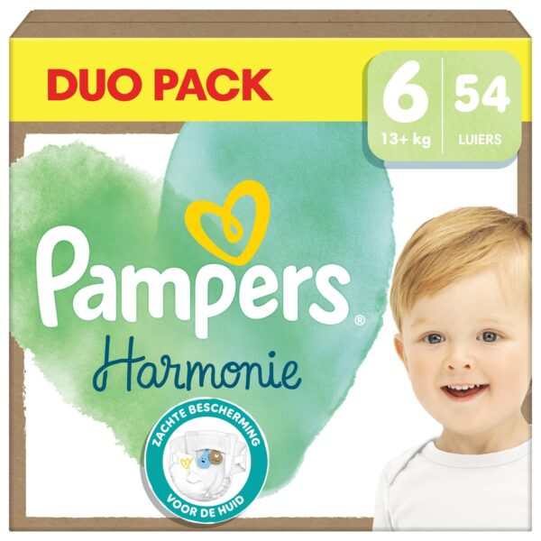 Pampers Harmonie No6 (13+ kg) 54 τεμ.