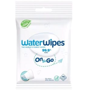 WaterWipes On the Go Υγρά Μαντηλάκια, 10τεμ