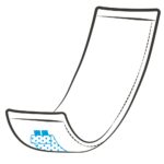 iD Rectangular Pad with Strip Maxi+ Σερβιέτες Ακράτειας (60x15cm), Monthly Pack 112τμχ (4x28) - Image 3