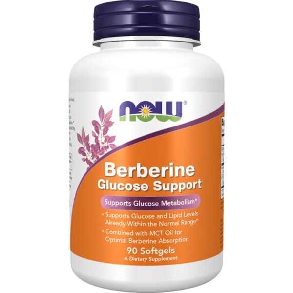 Now Foods Berberine Glucose Support 90 μαλακές κάψουλες
