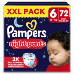 Pampers night pants XXL Πανα βρακακι νυχτας No6 13+kg 72τμχ