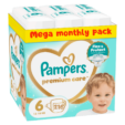 Pampers Premium Care Mega Monthly Pack no6 13+kg 216 τμχ