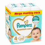 Pampers Premium Care Mega Monthly Pack no4 9-14 kg 292 τεμάχια