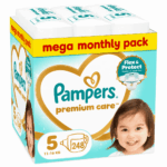 Pampers Premium Care Mega Monthly Pack no5 11-16 kg 248 τμχ