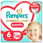 Pampers Πάνες Βρακάκι Premium Care No6 13-18kg 46τμχ