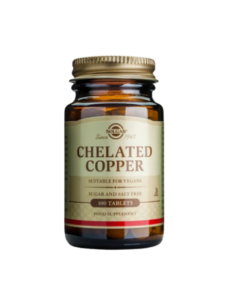 Solgar Chelated Copper 2.5mg 100 ταμπλέτες