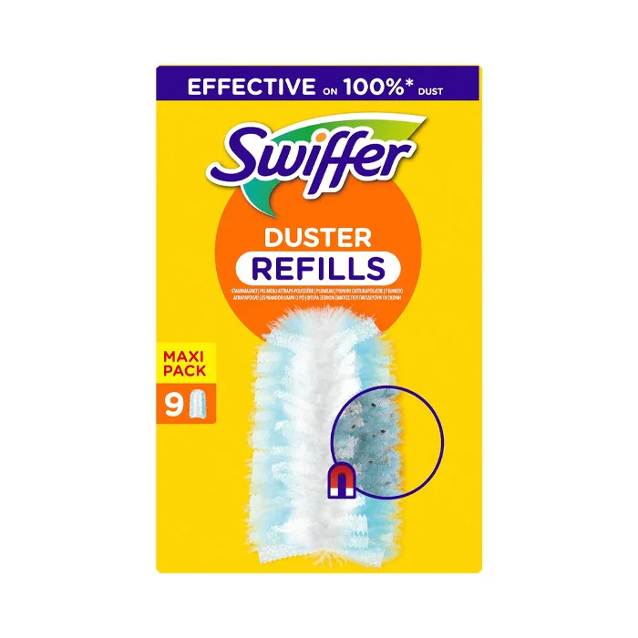Ανταλλακτικά Φτερά Ξεσκονίσματος Swiffer Duster 9 Τεμ Ανταλλακτικά Φτερά Ξεσκονίσματος Swiffer Duster 9 Τεμ - Image 1