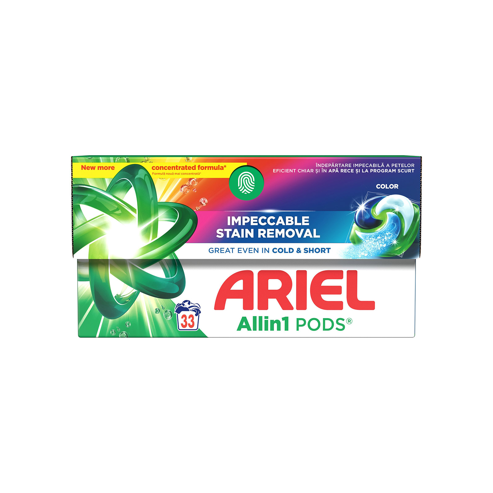 Κάψουλες Πλυντηρίου Ρούχων Ariel All-in-1 Pods Color 33τμχ Κάψουλες Πλυντηρίου Ρούχων Ariel All-in-1 Pods Color 33τμχ - Image 1