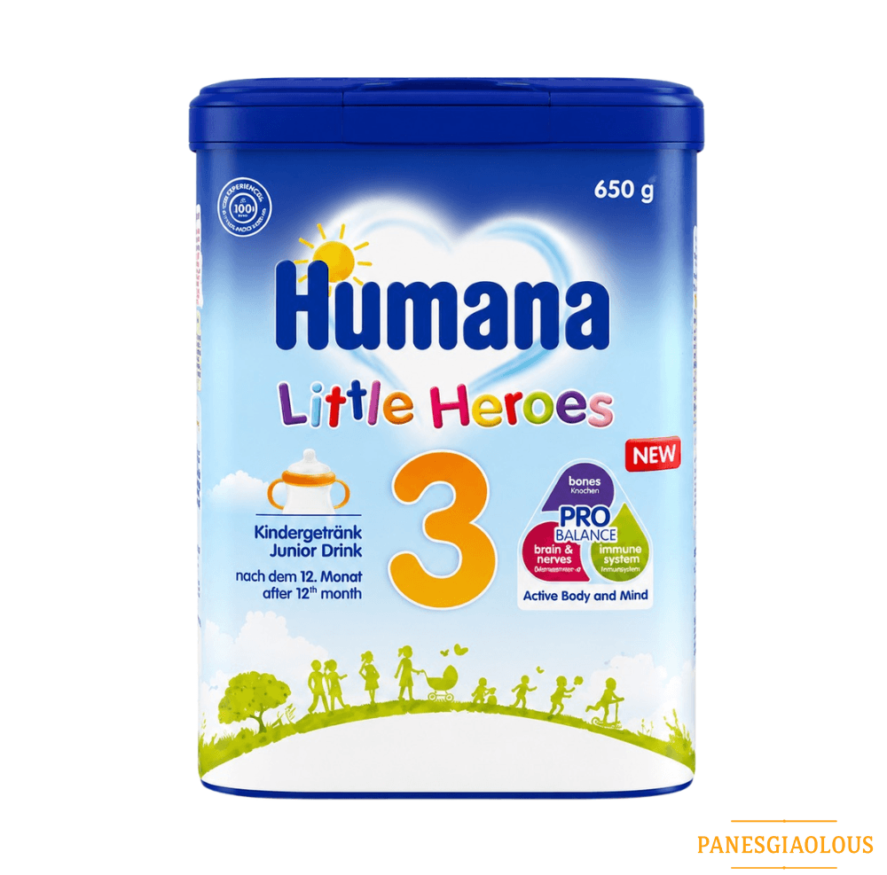 Humana 3 γάλα Μετά το 12ο Μήνα έως & την Νηπιακή Ηλικία, Ρόφημα Γάλακτος σε Σκόνη, 650gr Humana 3 γάλα Μετά το 12ο Μήνα έως & την Νηπιακή Ηλικία, Ρόφημα Γάλακτος σε Σκόνη, 650gr - Image 1