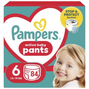 Pampers Πάνες Βρακάκι Pants No. 6 για 15+kg 84τμχ