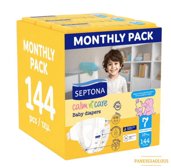 Septona Calm n’ Care Monthly Pack No7 (15+ kg) 144 τεμ.