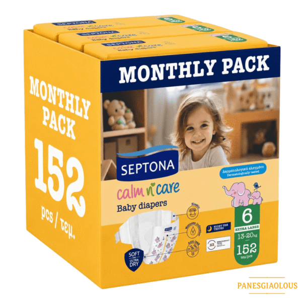 Septona Calm n’ Care Monthly Pack No6 (13–20 kg) 152 τεμ.