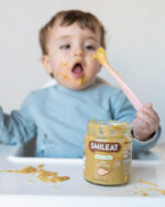 Smileat, Έτοιμο Γεύμα σε βαζάκι, Βιολογικής Προέλευσης, με έξτρα Παρθένο Ελαιόλαδο, Κοτόπουλο με Ρύζι, Χωρίς Γλουτένη, 230gr - Image 2