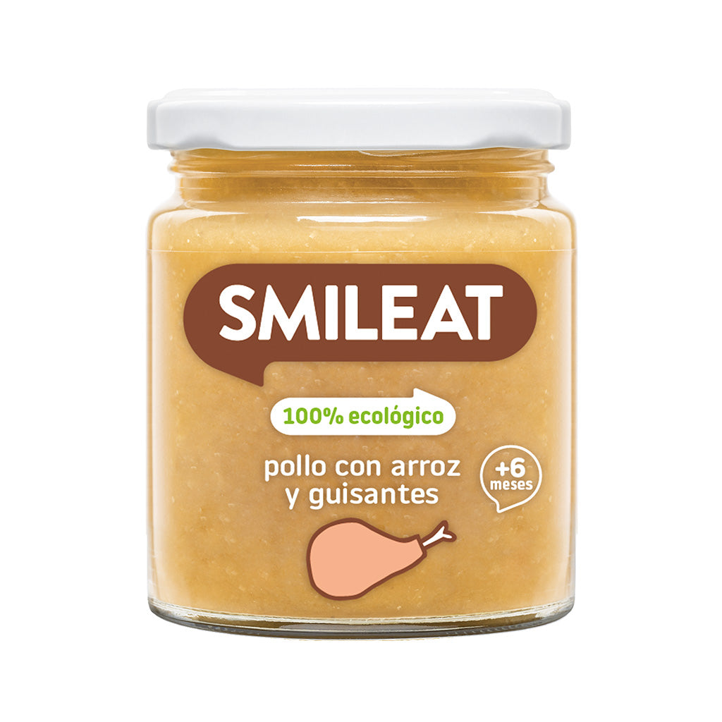 Smileat, Έτοιμο Γεύμα σε βαζάκι, Βιολογικής Προέλευσης, με έξτρα Παρθένο Ελαιόλαδο, Κοτόπουλο με Ρύζι, Χωρίς Γλουτένη, 230gr. Smileat, Έτοιμο Γεύμα σε βαζάκι, Βιολογικής Προέλευσης, με έξτρα Παρθένο Ελαιόλαδο, Κοτόπουλο με Ρύζι, Χωρίς Γλουτένη, 230gr - Image 1