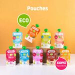 Smileat, Πουρές Φρούτων σε Pouch, Βιολογικής Προέλευσης, Γιαούρτι και Raspberry, Χωρίς Γλουτένη, 100gr - Image 4