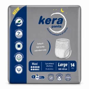 KERA Pants MAXI Night Πάνα Βρακάκι Ακράτειας Large 100-145cm 14τμχ