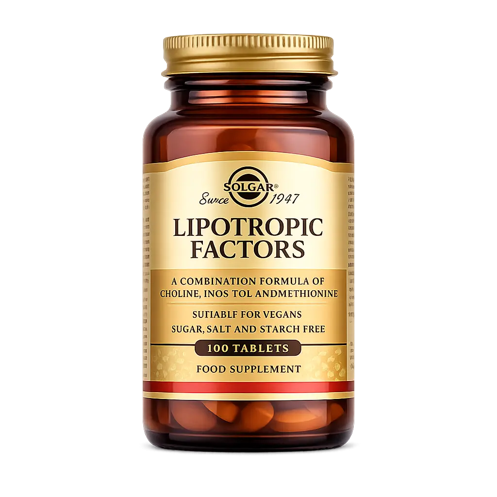 Solgar Lipotropic Factors 100 ταμπλέτες Solgar Lipotropic Factors 100 ταμπλέτες - Image 1