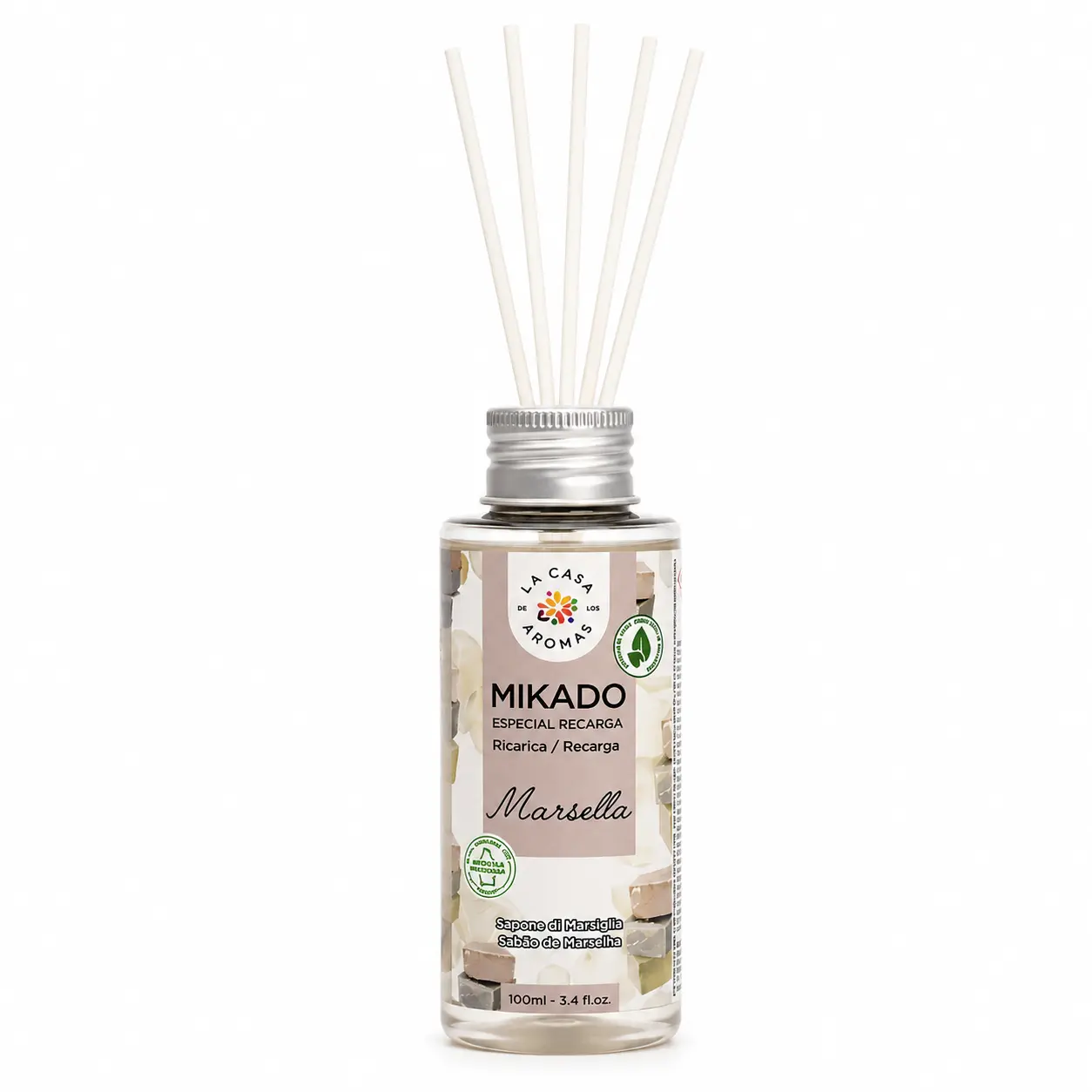 La Casa de las Aromas Mikado ανταλλακτικό άρωμα για stick jabon de marsella 100ml La Casa de las Aromas Mikado ανταλλακτικό άρωμα για stick jabon de marsella 100ml