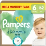 Pampers πανες Harmonie Mega Monthly Pack no6 13+kg 162 τμχ