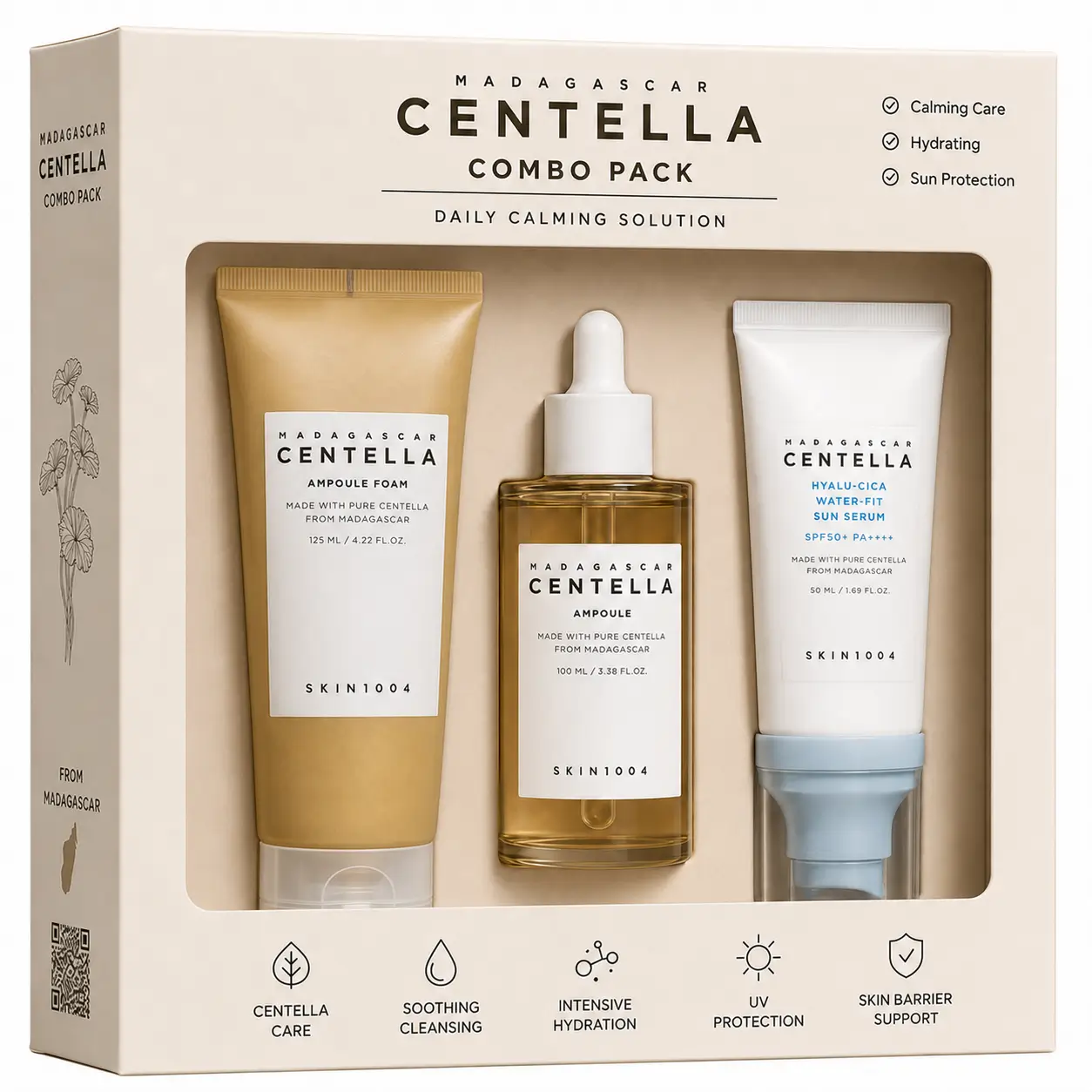 SKIN1004 Madagascar Centella Combo Pack- SKIN1004 Madagascar Centella Combo Pack