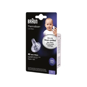 Braun ThermoScan Lens Filters LF40 Ανταλλακτικά Φίλτρα Φακού μιας Χρήσης για Θερμόμετρα Αυτιού 40τμχ