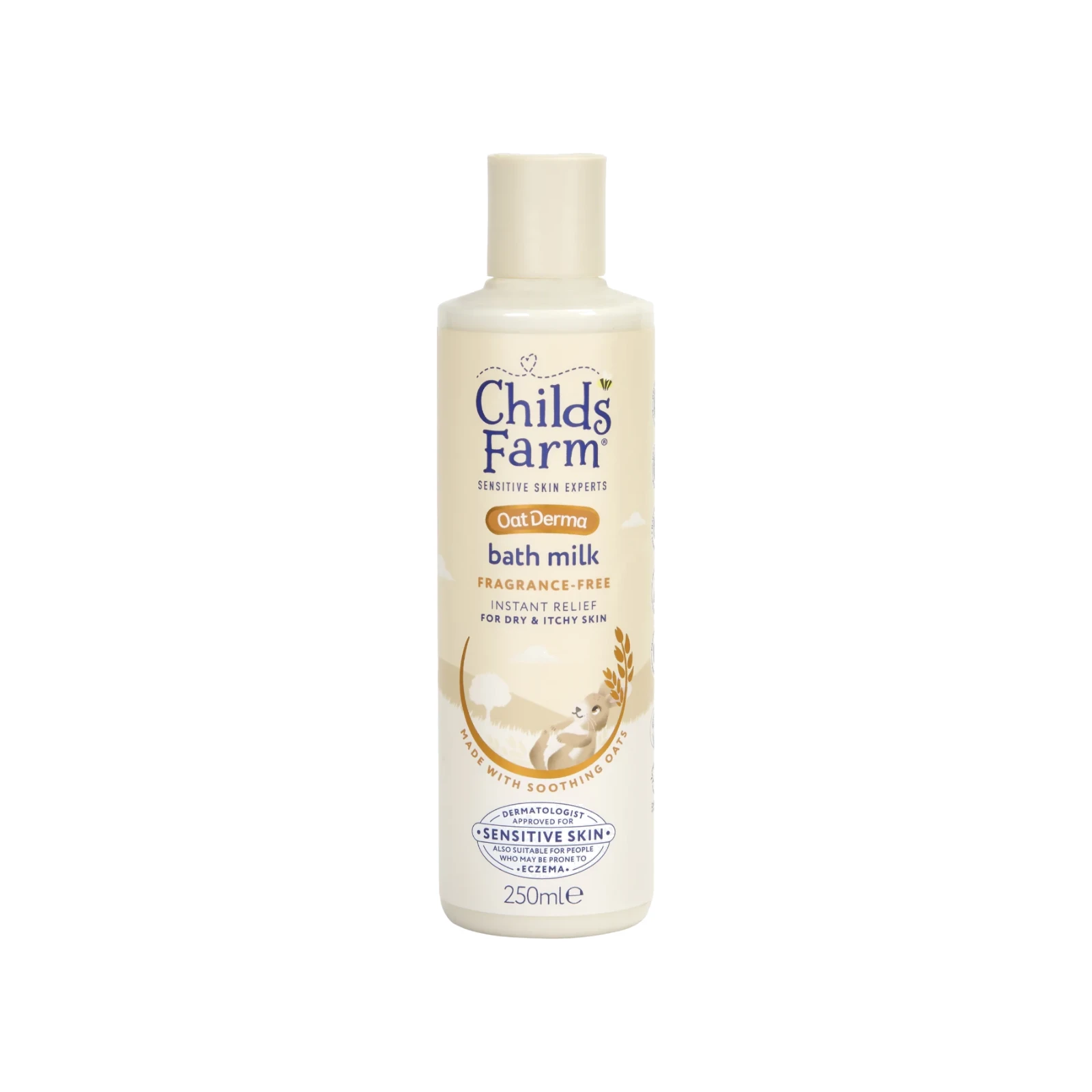 Childs Farm OatDerma Bath Milk Γαλάκτωμα Μπάνιου με Βρώμη χωρίς Άρωμα για Ξηρό & Ευαίσθητο Δέρμα 250ml Childs Farm OatDerma Bath Milk Γαλάκτωμα Μπάνιου με Βρώμη χωρίς Άρωμα για Ξηρό & Ευαίσθητο Δέρμα 250ml