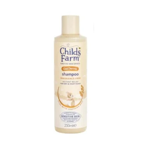 Childs Farm OatDerma Shampoo Σαμπουάν με Βρώμη χωρίς Άρωμα για Ξηρό & Ευαίσθητο Τριχωτό 250ml