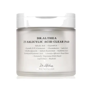 Dr. Althea 2% Salicylic Acid Pads Τόνωσης Προσώπου με Σαλικυλικό Οξύ & Υαλουρονικό Οξύ 60τμχ