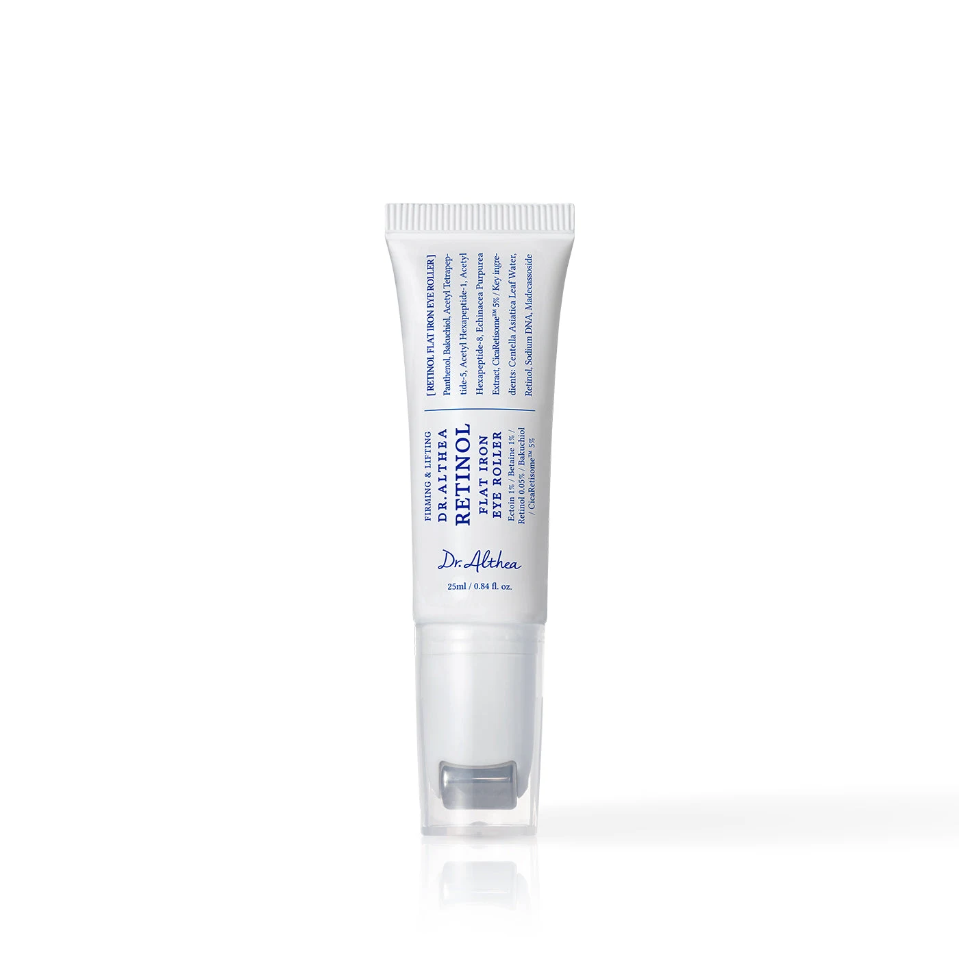 Dr. Althea Retinol Flat Iron Eye Roller – σωληνάριο 25ml με ενσωματωμένο μεταλλικό roller