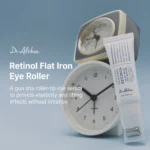 Dr. Althea Retinol Flat Iron Eye Roller Αντιγηραντικό Serum Ματιών με Ρετινόλη, Bakuchiol & Πεπτίδια με Μεταλλικό Roller 25ml