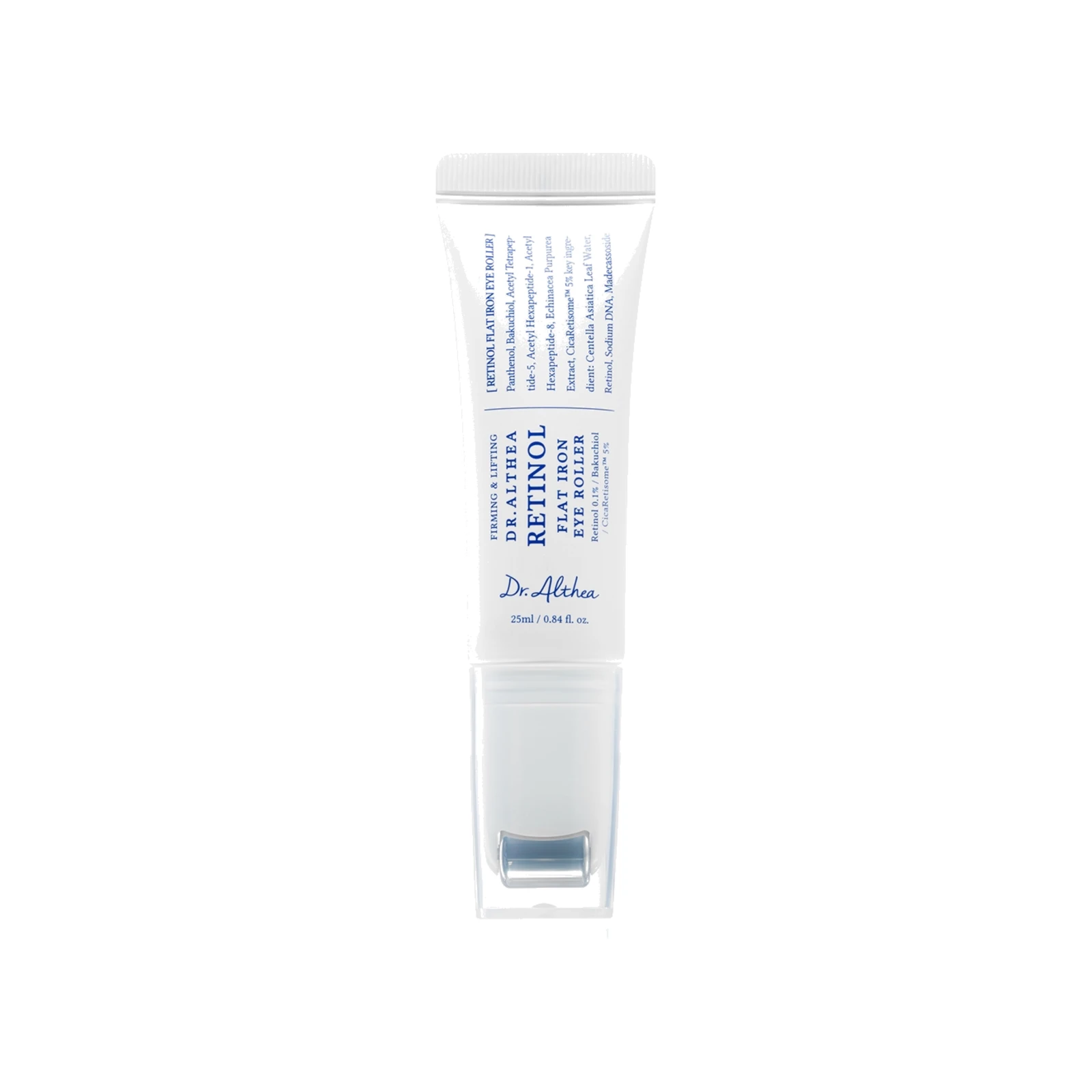 Dr. Althea Retinol Flat Iron Eye Roller Αντιγηραντικό Serum Ματιών με Ρετινόλη, Bakuchiol & Πεπτίδια με Μεταλλικό Roller 25ml Dr. Althea Retinol Flat Iron Eye Roller Αντιγηραντικό Serum Ματιών με Ρετινόλη, Bakuchiol & Πεπτίδια με Μεταλλικό Roller 25ml