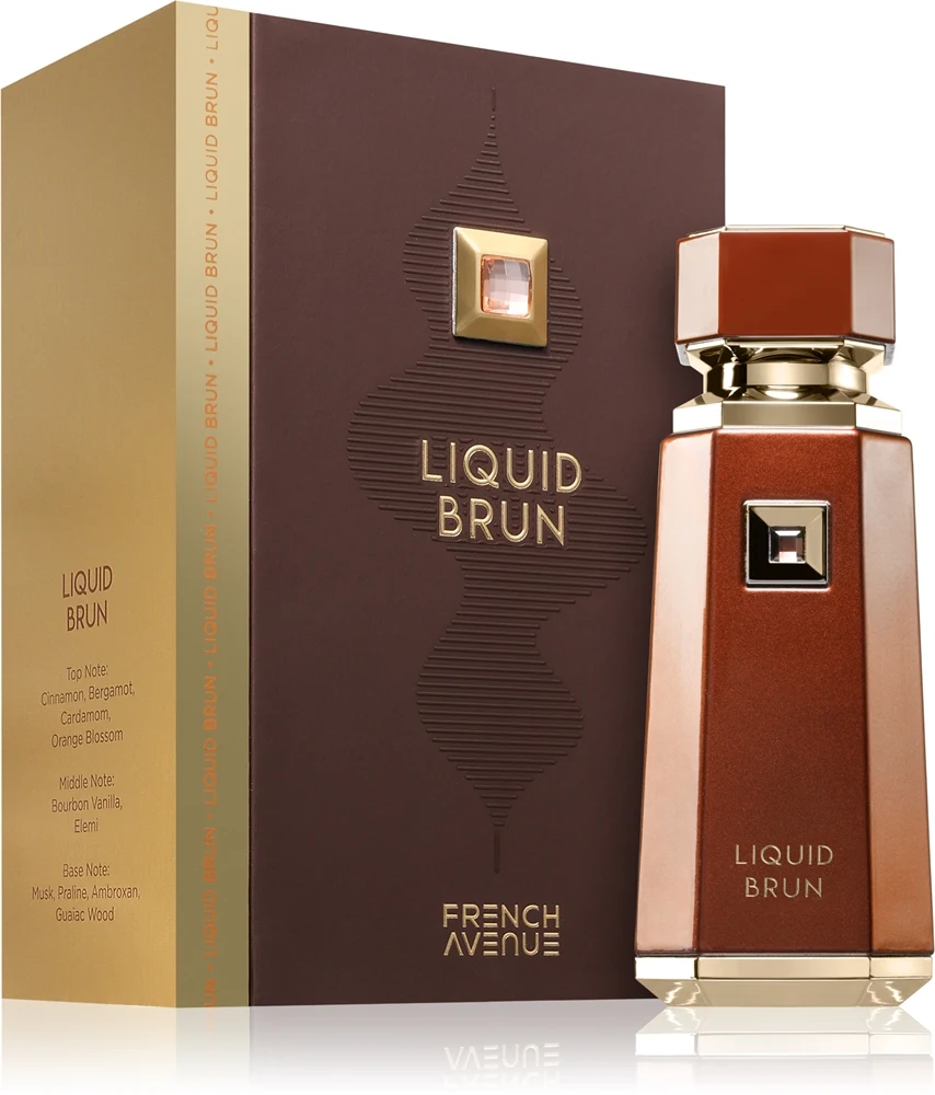 Liquid Brun – το μπουκάλι των 100ml με το κουτί του