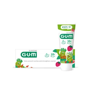 GUM Kids Παιδική Οδοντόκρεμα 3-6 ετών με Γεύση Φράουλα 1000ppm 50ml