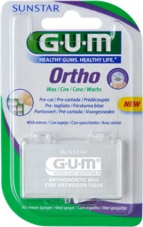 GUM Ortho Wax Ορθοδοντικό Κερί Χωρίς Γεύση (723)